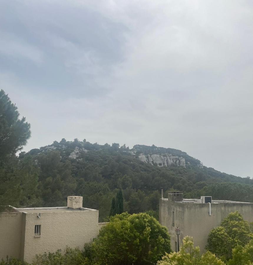 Ferienwohnung "Lou Mes" Les Baux Balcon Exterior foto