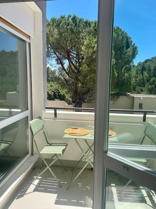 Ferienwohnung "Lou Mes" Les Baux Balcon Exterior foto