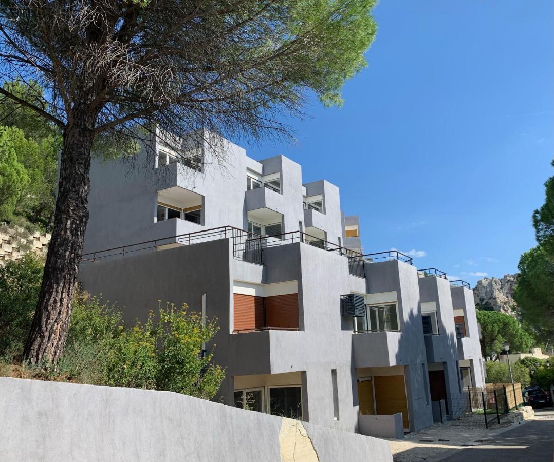 Ferienwohnung "Lou Mes" Les Baux Balcon Exterior foto